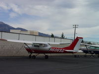 N60696 @ CCB - Parked and tied down at Cable - by Helicopterfriend