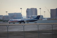 N221SW @ LAS - Positioning rwy 25R