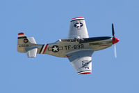 N50FS @ EFD - P-51 Mustang at the Wings Over Houston Airshow - by Zane Adams
