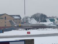 D-AANN @ EGGW - At a very snowy Luton - by AndyParsons
