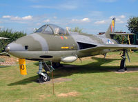 XG172 @ EGSH - City of Norwich Aviation Museum. Preserved as a Hunter FR10 of 79 Squadron/229 OCU, with serial 'XG168' and code '10'. - by vickersfour