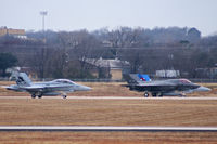 BF-2 @ NFW - The second F-35B VTOL prototype ready to depart NFW for a ferry flight to Pax River. - by Zane Adams