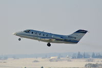 N493TM @ CID - Departing runway 13