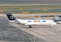 OE-LFG @ LOWW - Austrian Arrows. STAR Alliance scheme. - by vickersfour