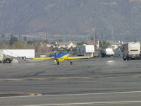 N7XT @ CCB - Taxiing to hangar after landing - by Helicopterfriend