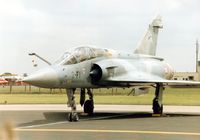 512 @ MHZ - Mirage 2000B of EC 01.002 French Air Force on the flight-line at the 1995 Mildenhall Air Fete. - by Peter Nicholson