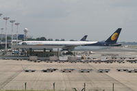 VT-JEH @ EBBR - Parked on Brucargo apron - by Daniel Vanderauwera