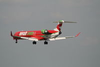 EI-DUX @ EBBR - Flight 8I6400 is descending to RWY 25L - by Daniel Vanderauwera