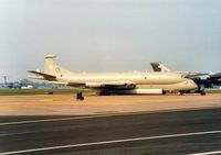 XV226 @ MHZ - Nimrod MR.2 of 42 Squadron on the flight-line at the 1992 Mildenhall Air Fete. - by Peter Nicholson