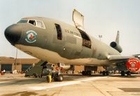 87-0119 @ MHZ - KC-10A Extender of 6th Air Refuelling Squadron/22nd Air Refuelling Wing in the static park at the 1992 Mildenhall Air Fete. - by Peter Nicholson