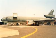 87-0119 @ MHZ - Another view of the KC-10A Extender from March AFB on display at the 1992 Mildenhall Air Fete. - by Peter Nicholson