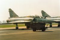516 @ MHZ - Mirage 2000B of EC 2/2 French Air Force on the flight-line at the 1992 Mildenhall Air Fete. - by Peter Nicholson