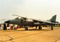 ZA175 @ MHZ - Another view of the 899 Squadron Sea Harrier FRS.1 on display at the 1992 Mildenhall Air Fete. - by Peter Nicholson