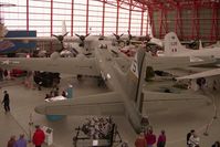 42-31983 @ EGSU - Boeing B-17G Flying Fortress at the Imperial War Museum, Duxford in 1994. - by Malcolm Clarke