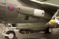 ZD472 @ EGWC - British Aerospace Harrier GR5 replica at RAF Cosford in 1995. - by Malcolm Clarke