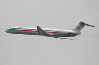 N594AA @ KLAX - American Airlines MD-83, 25R departure KLAX. - by Mark Kalfas