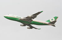 B-16481 @ KLAX - EVA Boeing 747-45EF, 25L departure KLAX. - by Mark Kalfas