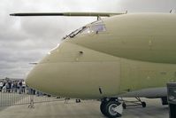 XV232 @ EGXW - Hawker Siddeley Nimrod MR2. From RAF No 201 Sqn, Kinloss at RAF Waddington in 1995. - by Malcolm Clarke