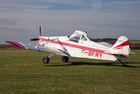 G-BFRY @ X5SB - Piper PA-25-260 Pawnee at Sutton Bank, North Yorkshire in 2003. - by Malcolm Clarke