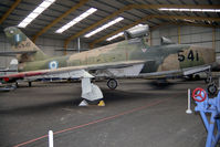 26541 @ X5US - Republic F-84F Thunderstreak, ex Greece Air Force, at the NE Aircraft Museum, Usworth, UK in 1994. Previously USAF 52-6541. - by Malcolm Clarke