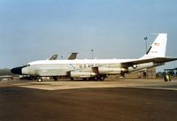 62-4132 @ MHZ - Rivet Joint intelligence aircraft of 55 Wing on display at the 1992 Mildenhall Air Fete. - by Peter Nicholson