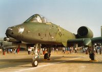 82-0655 @ MHZ - A-10A Thunderbolt of     the 81st Fighter Wing on display at the 1992 Mildenhall Air Fete. - by Peter Nicholson