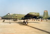 82-0655 @ MHZ - 81st Fighter Wing A-10A Thunderbolt in the static park at the 1992 Mildenhall Air Fete. - by Peter Nicholson