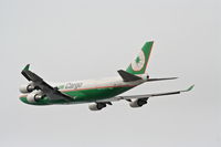 B-16481 @ KLAX - EVA AIR CARGO Boeing 747-45EF, 25L departure KLAX. - by Mark Kalfas