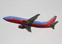 N371SW @ KLAX - Southwest Boeing 737-3H4, 25R departure KLAX. - by Mark Kalfas