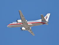 N382AE @ KLAX - American Eagle SAAB 340B, 25R departure KLAX. - by Mark Kalfas