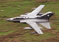 ZA585 - Royal Air Force Tornado GR4. Operated by the Marham Wing wearing 9 Squadron markings, coded '054'. M6 Pass, Cumbria. - by vickersfour