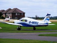 G-BEEU @ EGLG - East Herts Flying School - by Chris Hall