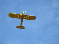 N98425 @ SZP - 1946 Piper J3C-65 CUB, Continental C90 90 Hp upgrade, takeoff climb Rwy 22 - by Doug Robertson