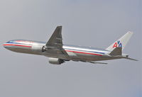 N774AN @ KLAX - American Airlines Boeing 777-223, 25R departure KLAX. - by Mark Kalfas
