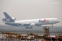 N617FE @ ZGSZ - FedEx MD-11F landing @ Shenzhen - by Dawei Sun