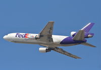 N394FE @ KLAX - FedEX MD-10-10F, 25L departure KLAX. - by Mark Kalfas