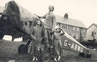 G-ABWU - Taken in 1932 Llandudno...not airworthy at this time! - by Member of my family!