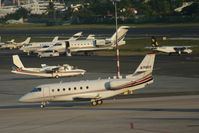 N711QS @ TNCM - N711QS taxing on the main ramp for parking - by Daniel Jef