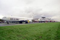 LX-N20199 @ EGXW - Boeing 707-329C LX-N20199 at RAF Waddington's Photocall in 1994. - by Malcolm Clarke
