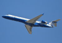 N758SK @ KLAX - SkyWest CL-600-2B19, 25R departure KLAX. - by Mark Kalfas