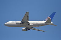 N76156 @ KLAX - Continental Boeing 767-224, 25R departure KLAX. - by Mark Kalfas