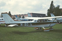 N96098 @ EGTC - 1977 Business and Light Aviation Show. - by MikeP