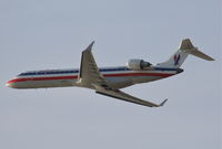 N508AE @ KLAX - American Eagle Bombardier CL-600-2C10 , 25R departure KLAX. - by Mark Kalfas