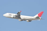 JA8906 @ KLAX - JAL Boeing 747-446, 25R departure KLAX. - by Mark Kalfas