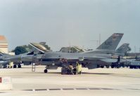 88-0397 @ MCF - F-16C Falcon of 63rd Fighter Squadron/56th Fighter Wing at MacDill AFB in May 1992. - by Peter Nicholson