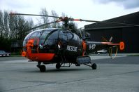 H-67 @ EHLW - One of the local SAR Alouettes that participated in the 1989 SAR Meet. - by Joop de Groot