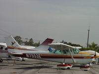 N7553E @ CCB - Sky Buzzard Too parked at Foothill Aircraft - by Helicopterfriend