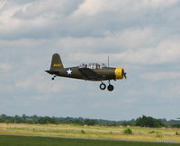 N51BT @ ADH - Vultee BT-13 taking off from Ada Municipal Airport. - by Jean Calhoun