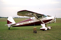 G-BRDJ @ EGTC - Luscombe 8A Silvaire at Cranfield Airfield in 1989. - by Malcolm Clarke