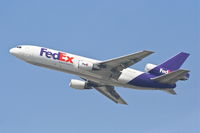 N398FE @ KLAX - FedEX MD-10-10F, 25L departure KLAX. - by Mark Kalfas